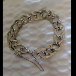 VINTAGE MMA ART DECO STERLING SILVER BRACELET